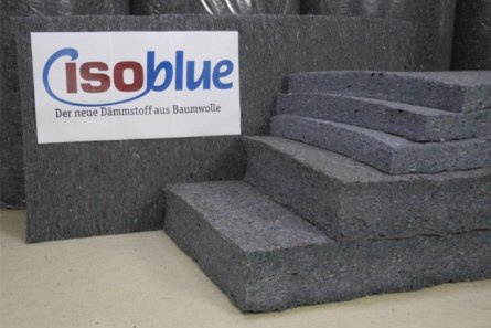 Dämmmatten aus Baumwolle