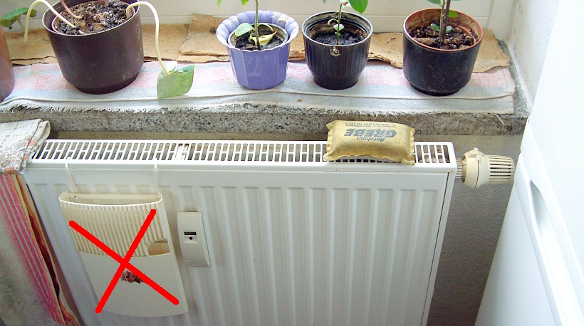 Luftbefeuchter aller Art sind sinnlos, weil die Luftfeuchte im Winter meist hoch genug ist.