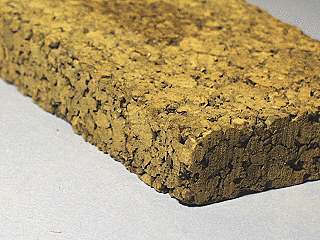 Dämmplatten aus Korkschrot