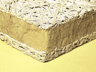 biegesteife Holzwolleplatte im Mineralverbund