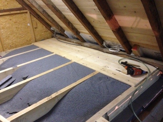 Hartschaumgranulat als Schüttung