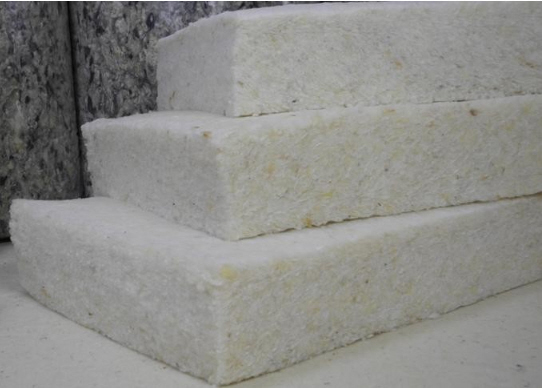 Schafschurwolle-Dämmmatten