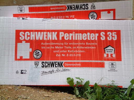 Perimeterdämmstoff mit Zulassungsnummer