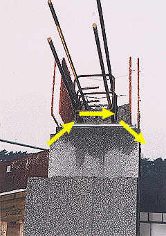 Foto Wärmebrücke Ringanker