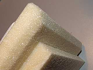 Dämmplatte PU-Schaum mit Stufenfalz